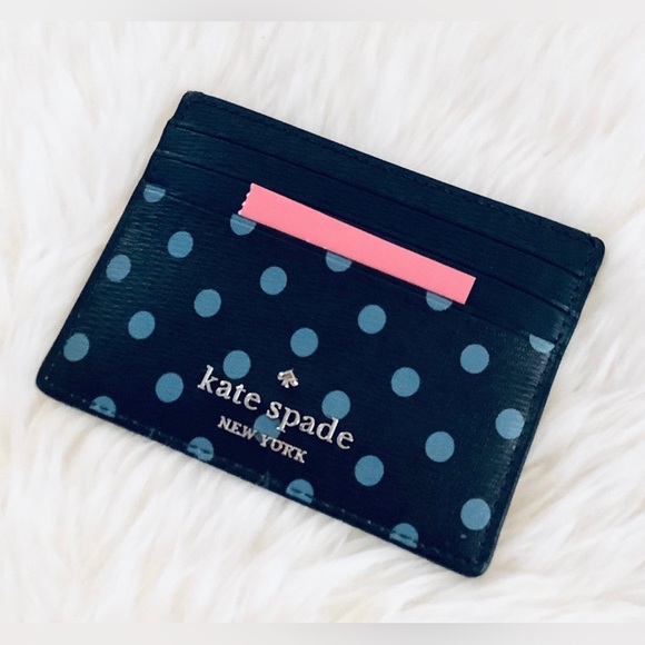 KATE SPADE DISNEY X KATE SPADE NEW YORK ALICE In Wonderland CARD HOLDER - Picture 2 of 3